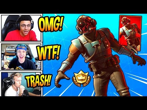 Download STREAMERS REACT TO *NEW* BLOCKBUSTER SKIN! *EPIC* Fortnite SAVAGE & FUNNY Moments