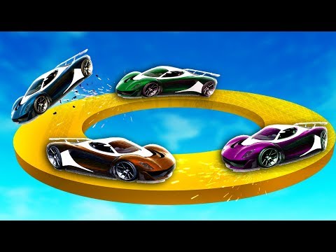6-Player Phantom Sumo Minigame - GTA V Online Funny Moments | JeromeACE