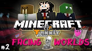 Minecraft: Tekkit PvP (Facing Worlds) No Jetpacks!