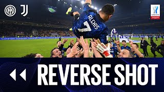 INTER 2-1 JUVENTUS | REVERSE SHOT | Pitchside highlights + behind the scenes! 👀🏆🥳🖤💙?????