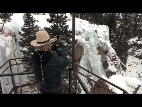 Ouray Ice Park - Known as the Switzerland of America and funded by Colorado Lottery proceeds.
