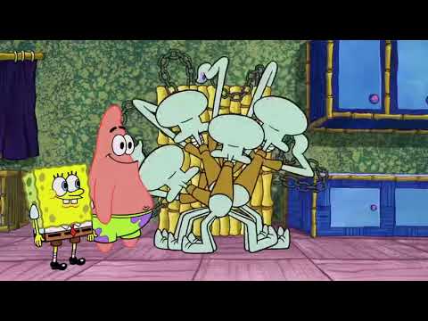 Squidward Locking his Dangerous Sandwich for 10 Hours