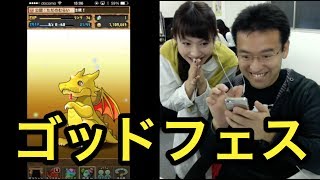 【パズドラ】マックス、一度切りのゴッドフェス 11/15