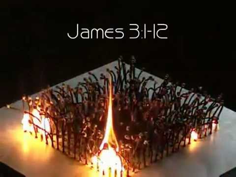 The Tongue Is A Fire - James 3:1-12 - YouTube