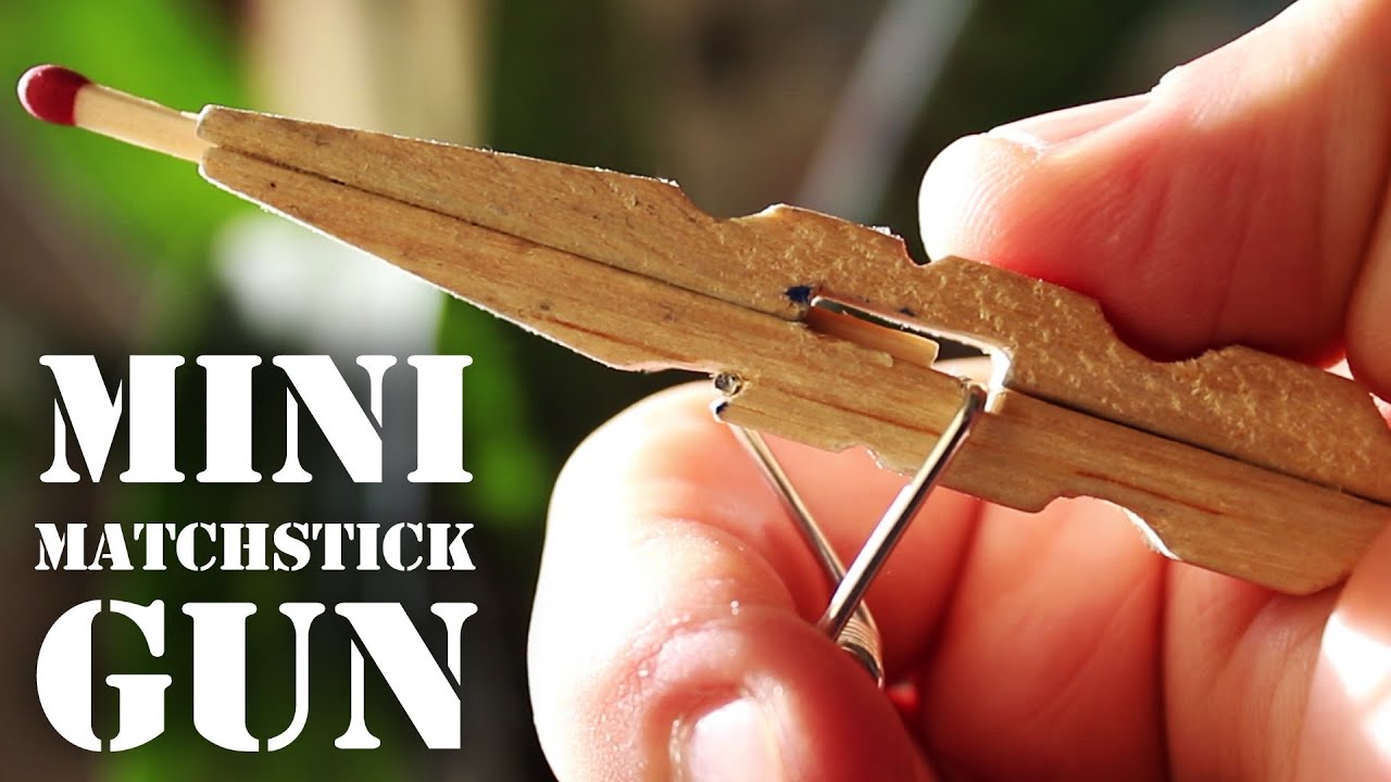 How To Make A Toothpick Gun With A Clothespin at Thomas Villarreal blog