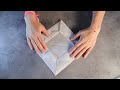 2 - Pliage De Serviette, Boîte Chic En Papillote