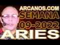Video Horscopo Semanal ARIES  del 20 al 26 Febrero 2022 (Semana 2022-09) (Lectura del Tarot)