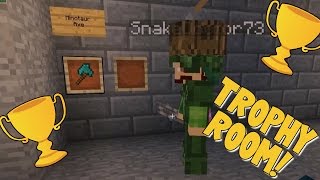 Minecraft - Boss Battles - Trophy Room! [10]