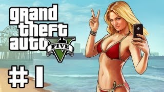 GTA 5 Gameplay #1 - Let's Play GTA V German