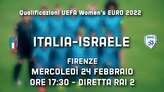 Promo Italia-Israele | 24 febbraio 2021 | Femminile