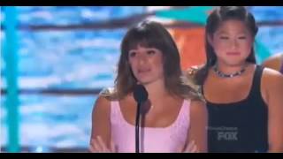 Lea Michele - Teen Choice Awards 2013 - Cory Monteith Tribute