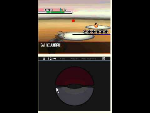 pokemon black works on no$cash gba - YouTube