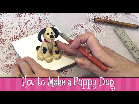 Polymer Clay Tutorial - How to Make a Puppy Dog - YouTube