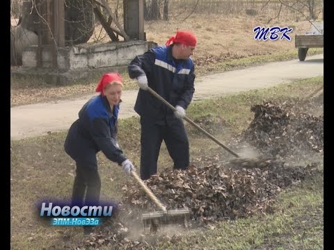 Работники НовЭЗа провели субботник в новом формате