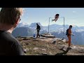 Basejump goes wrong when metal bar collapses