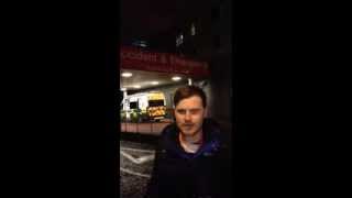 Glasgow Helicopter Disaster - Survivor Update - Connor Gillies Reports