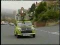 Mr. Bean Video - Mr. Bean Driving On Roof Of A Car - Youtube