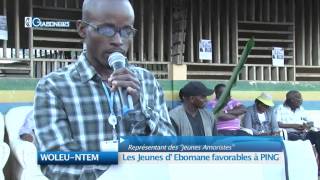 WOLEU-NTEM : Les Jeunes d’ Ebomane favorables à PING