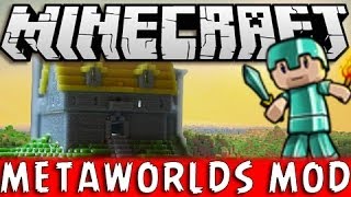 METAWORLDS MOD MINECRAFT SUPER SMALL & BIG