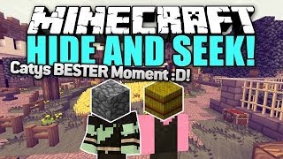 Catys GEILSTER Moment! - Minecraft Hide and Seek | ungespielt