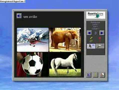 rosetta stone demo - YouTube