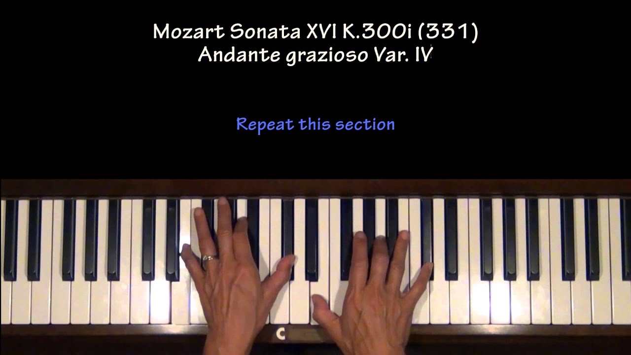 Tutorial Piano Mozart | mozart piano sonata k300i 331 1st mvt tutorial part 5 Tutorial Piano Mozart | mozart piano sonata k300i 331 1st mvt tutorial part 5