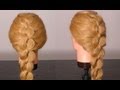 Плетение косы - цепочки из 5 прядей.  Braided hairstyles (5 Strand Braid). 