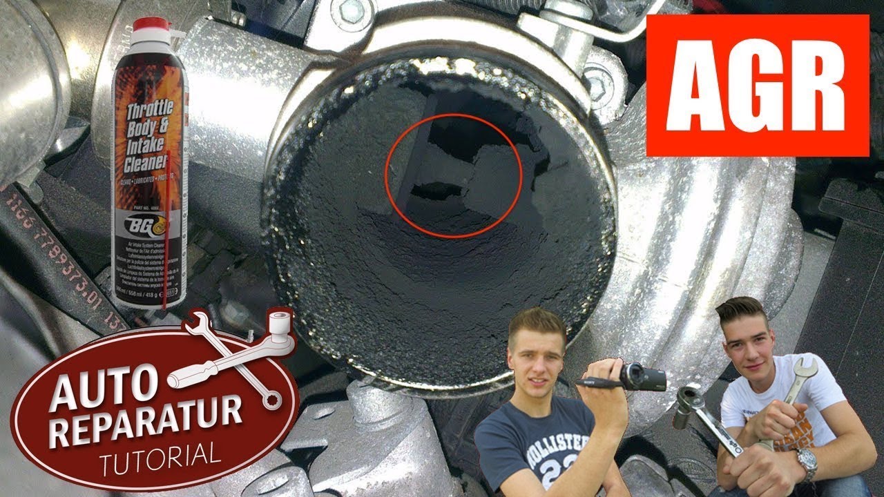 AGR EGR VENTIL | reinigen sauber machen Tutorial HD EGR ...