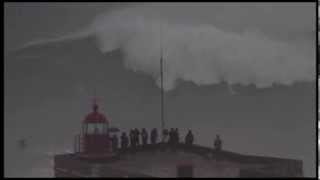 Carlos Burle at Nazaré 1 - 2014 Ride of the Year Entry - Billabong XXL Big Wave Awards