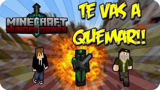 "TE VAS A QUEMAR!!" Juegos del Hambre c/ Willy y Luzu - MINECRAFT