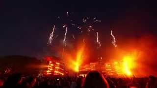 Carl Cox FIREWORKS @ Awakenings Festival 2013