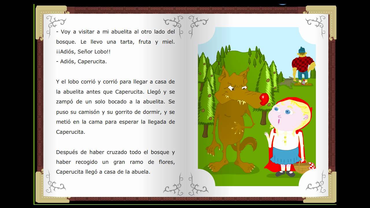 Caperucita roja, Cuentos clásicos infantiles en español, relatos