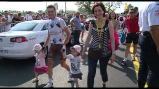 Dans la roue d'AG2R LA MONDIALE 2013 - Tour de France - étape 15