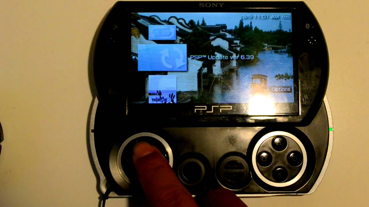how to update psp firmware 6.60