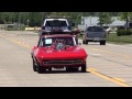 Driving Supercharged 454 Big-Block 1966 Corvette Pro Street Fast Lane Classic Cars