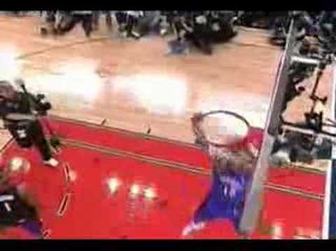 vince carter dunking on alonzo mourning. Vince Carter - All Star Game