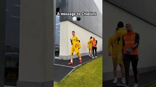 Juve players send a message to Giorgio Chiellini 🤍🖤??