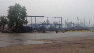 St Jacobs Farmers Market FIRE