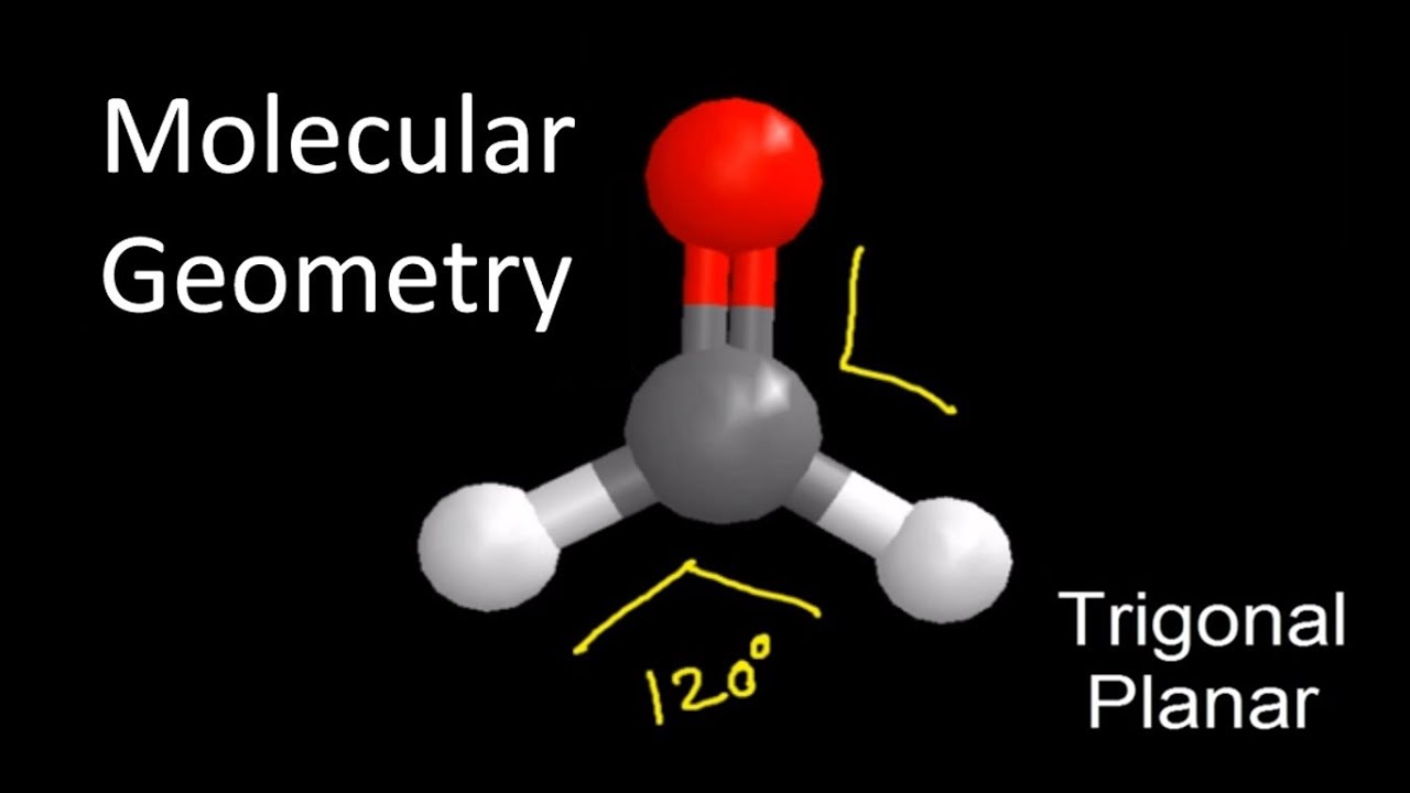 CH2O Molecular Geometry / Shape and Bond Angles YouTube