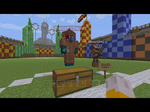 Minecraft Xbox - Harry Potter Adventure Map - Quidditch Pitch - Part 6