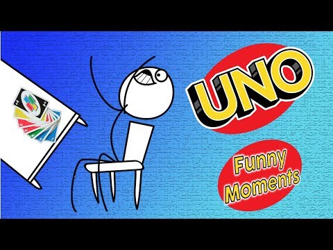 Uno Funny Moments 1 - Collecting All The Cards, My First Game, 7/0 Rule