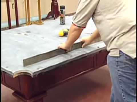 How to install a pool table  slate installation  Home Billiards 