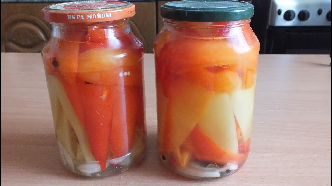 Рецепт маринованных перцев пошагово Рецепт маринованных перцев пошагово