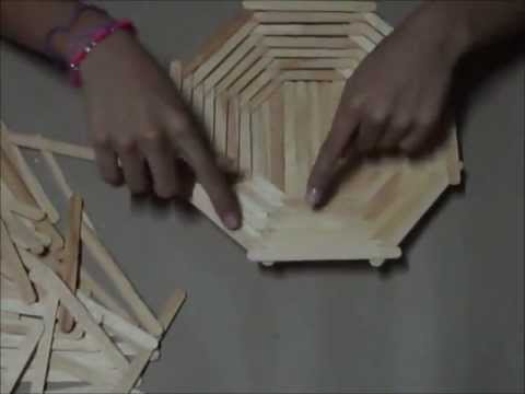 CANASTA DE MADERA!! Facil+Util+Práctica - YouTube