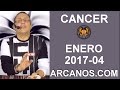 Video Horscopo Semanal CNCER  del 22 al 28 Enero 2017 (Semana 2017-04) (Lectura del Tarot)