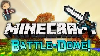 Minecraft: BATTLE-DOME Mini-Game w/Mitch & Friends! Part 2 - Battle Phase!