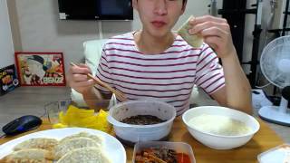 140705   직화짜장면 군만두 콩국수 먹방