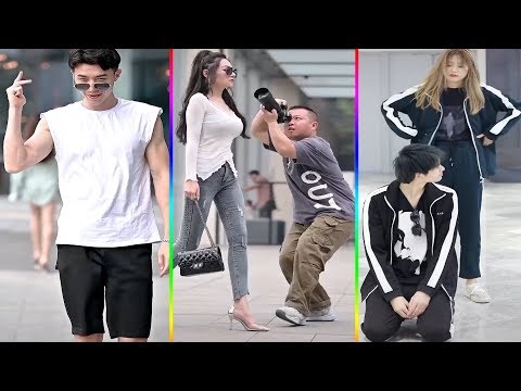 Funny Hilarious Moments Of The Couple On The Street #1- Couple Fashion On The Street