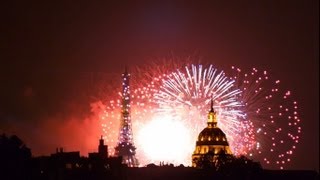 Feu d'artifice 14 juillet 2013 Paris : Tour Eiffel