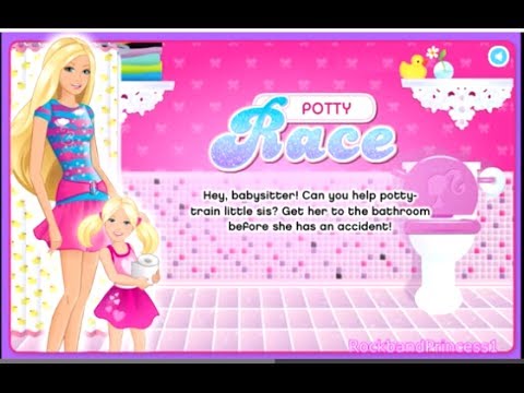 barbie old online games